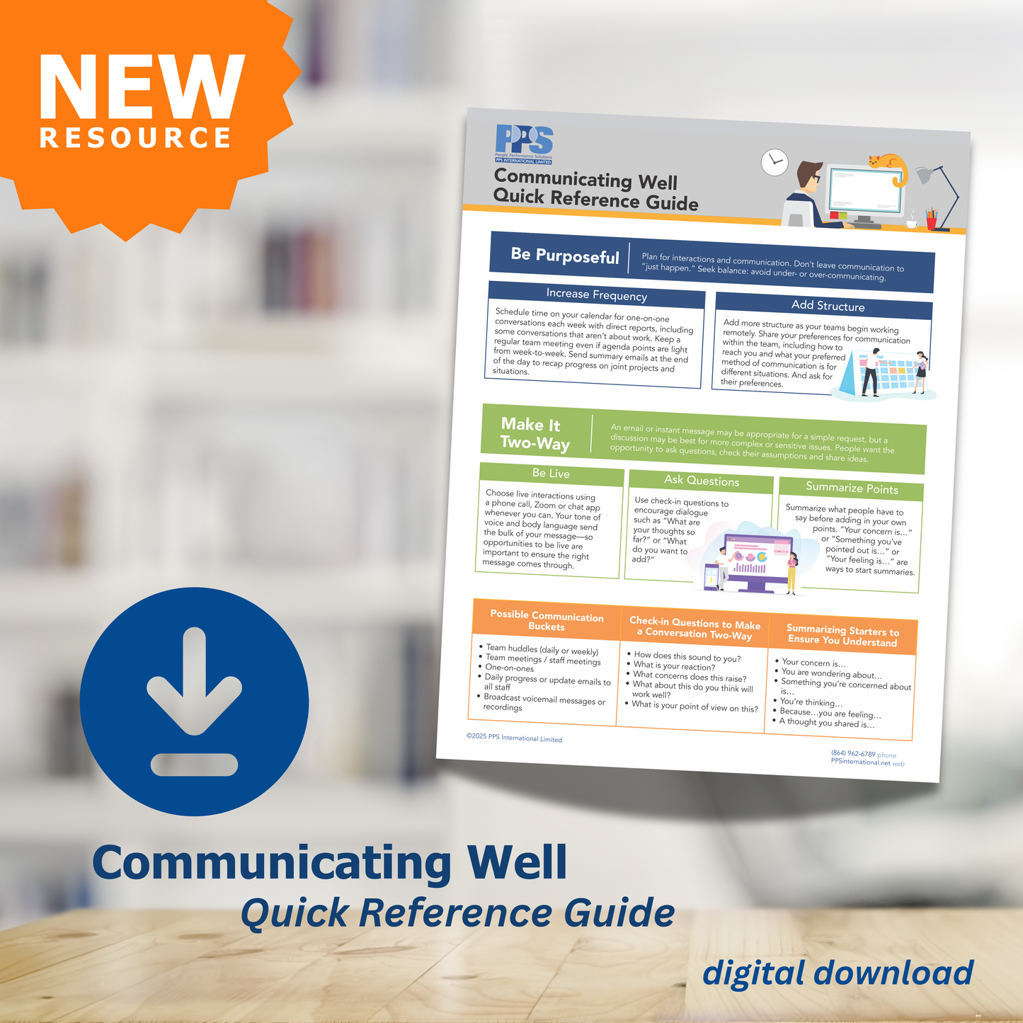 Communicating Well Infographic Download