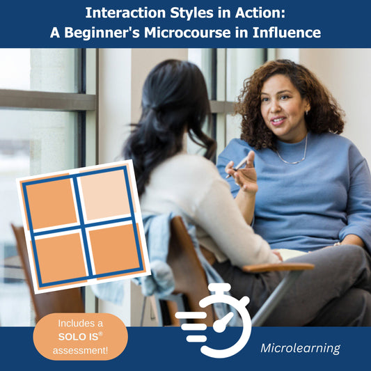 Interaction Styles in Action: A Beginner's Microcourse in Influence