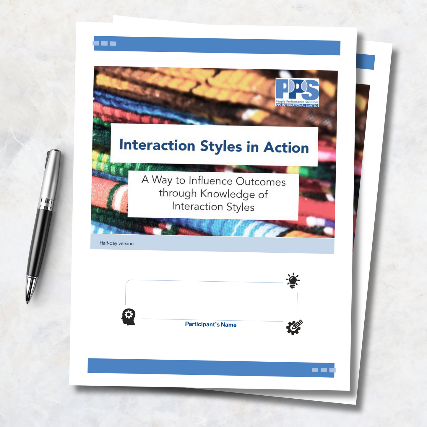 Interaction Styles in Action Half-Day Participant Booklet