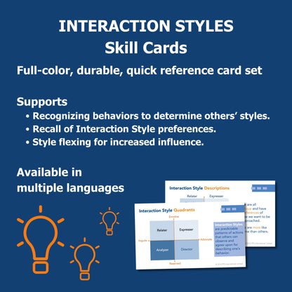 Interaction Style Skill Cards